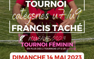 Tournoi de foot Francis TACHÉ – Dim. 14 mai 2023