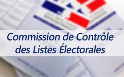 Réunion de la commission de contrôle des listes électorales – Vendredi 1er décembre 2023