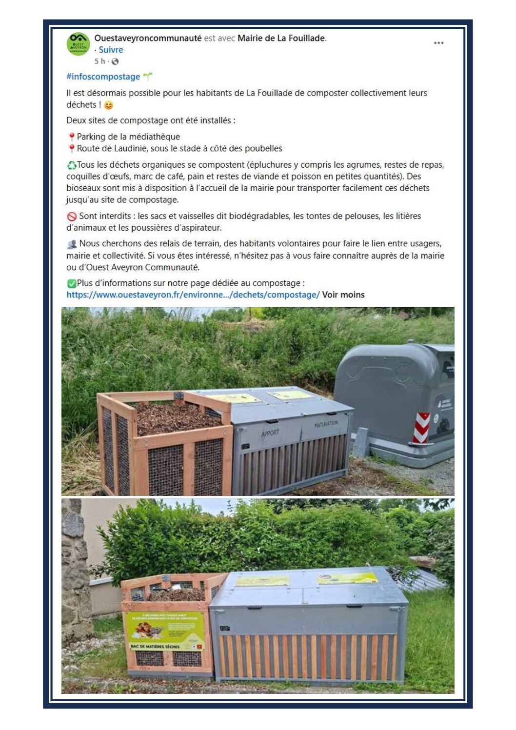 COMPOSTEURS COLLECTIFS
