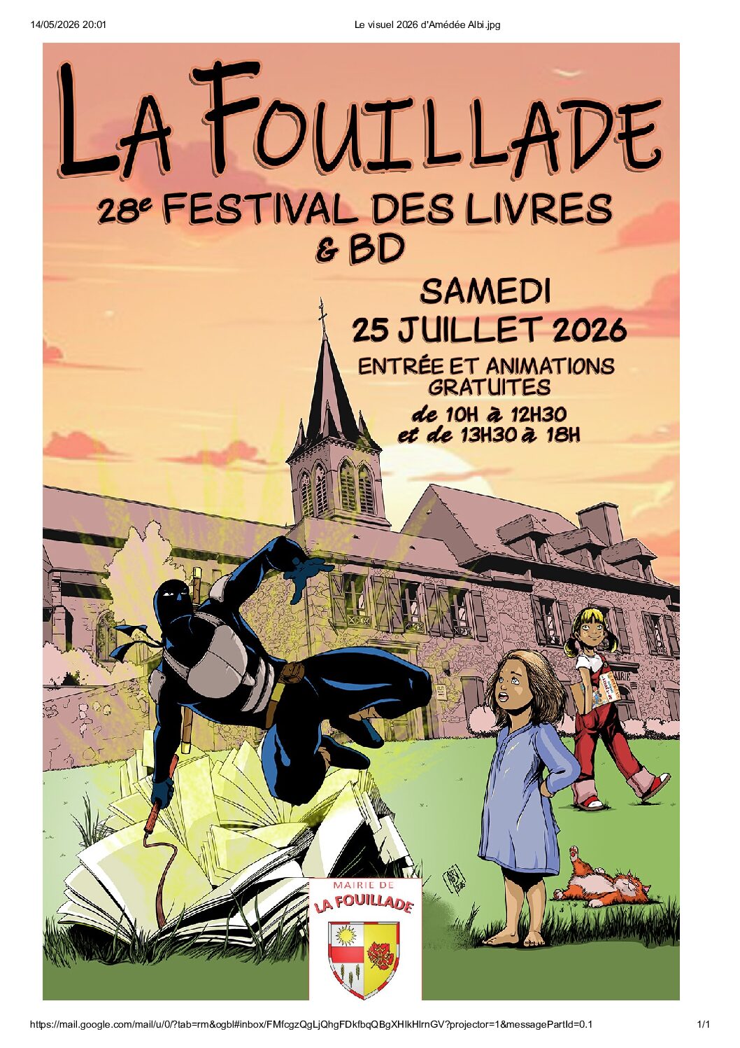 Festival des Livres 25 Juillet 2026