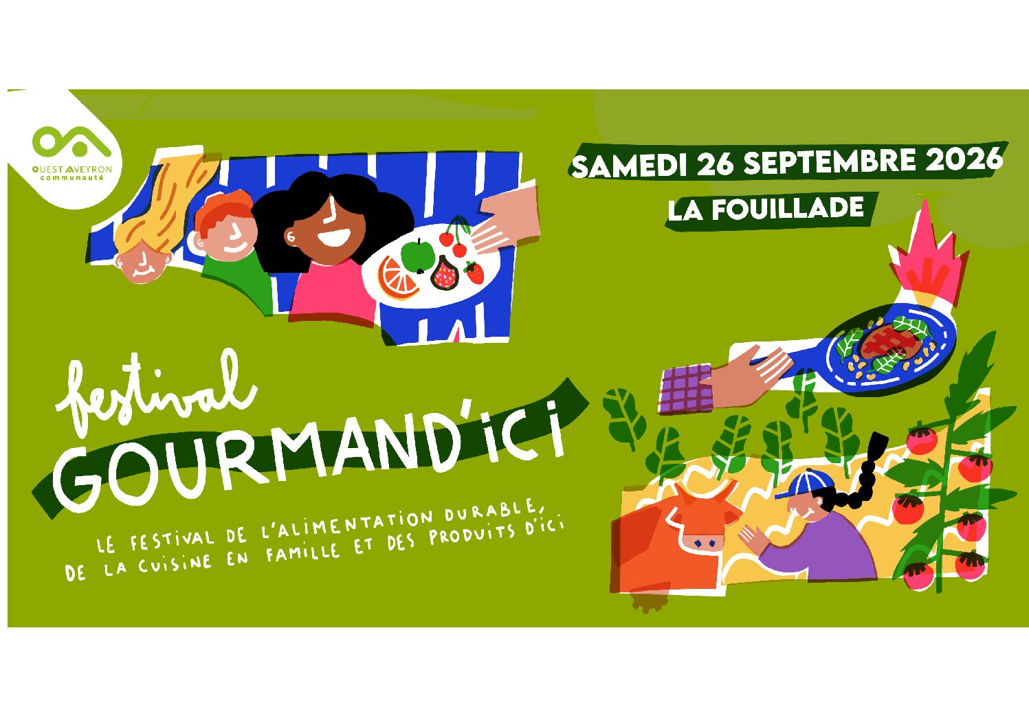 Festival GOURMAND’ICI – Samedi 26/09 à LA FOUILLADE