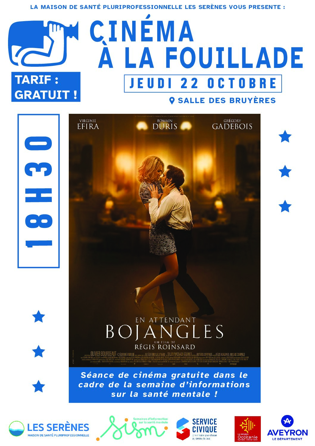 CINÉMA JEUDI 22 OCTOBRE 18H30